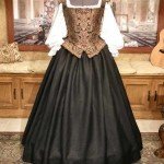 Renaissance Dress Elizabethan Middle or Merchant Class Gown Costume Clothing