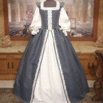 Renaissance Court Gown Bridal Wedding Dress Historical Costume