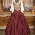 Renaissance Wench Bodice Skirt Dress Gown