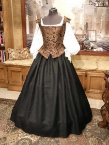 Renaissance Elizabethan Dress Middle Class or Merchant Gown Costume Clothin