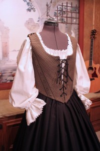 Black & Gold Bodice Ensemble 8