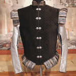 Black Velvet Mens Renaissance Doublet