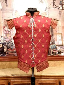 Renaissance Men's Doublet Vest Garb Medieval Cavalier Elizabethan