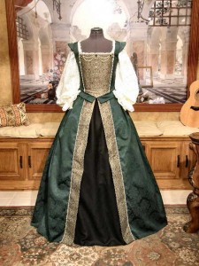 Renaissance Elizabethan Court Nobility Gown Dress 