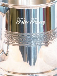 Small half pint celtic tankard wine cup