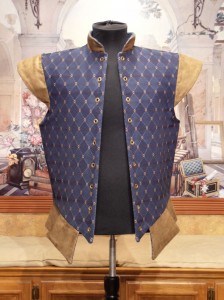 Renaissance Elizabehan Doublet Cavalier Jerkin Vest Jacket