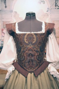 Renaissance Gown Dress Plum