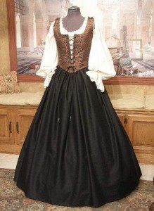 Pirate Wench Bodice and Skirt