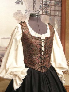 Pirate Wench Bodice and Skirt