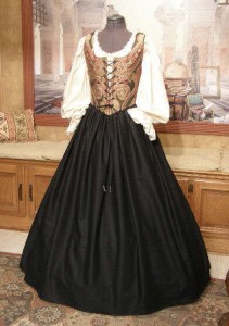 Pirate Wench Bodice and Skirt