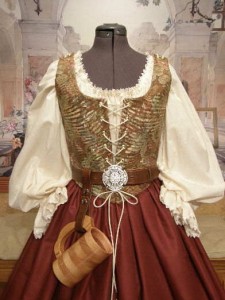 Renaissance Wench Bodice and Skirt