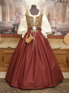 Renaissance Wench Bodice and Skirt