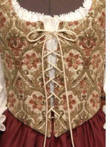 Renaissance Wench Bodice Skirt Dress Gown