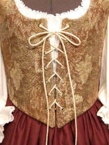 Renaissance Wench Bodice Skirt Gown Dress for Fair