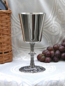St, Aidensware celtic goblet chalice Renaissance Medieval mug