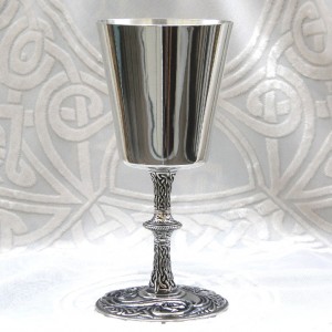 St, Aidensware celtic goblet chalice Renaissance Medieval mug
