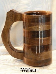 Wooden Tankard Cup Mug